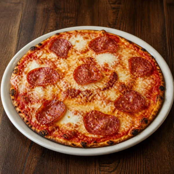 Pizza romana Diavola, sottile e croccante