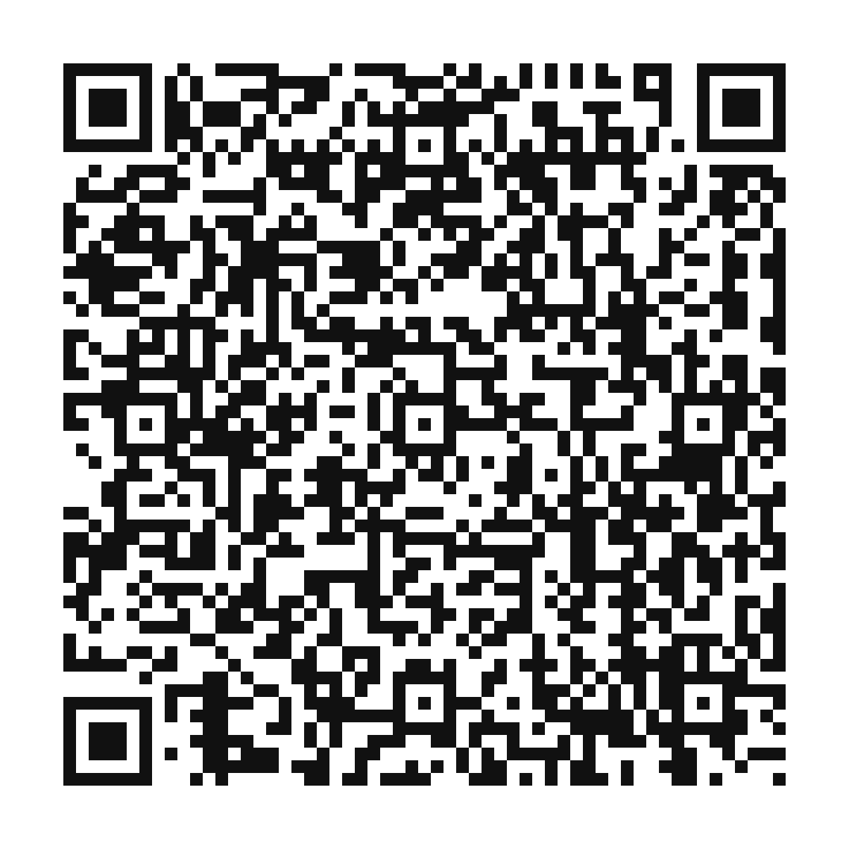 QR code per aprire il menu aggiornato della Pizzeria Romana Giulio Cesare
